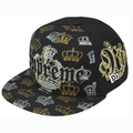 Supreme Crown New Era 'Black' - 7 1/4 - 57.7cm