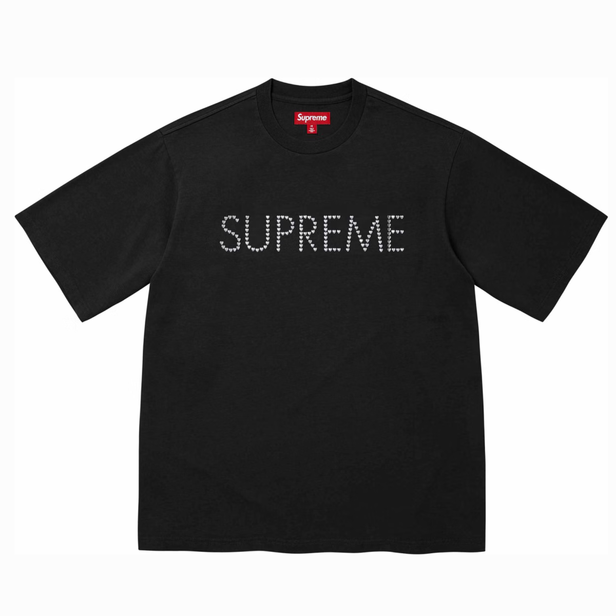 Supreme Hearts Studded S/S Top Black