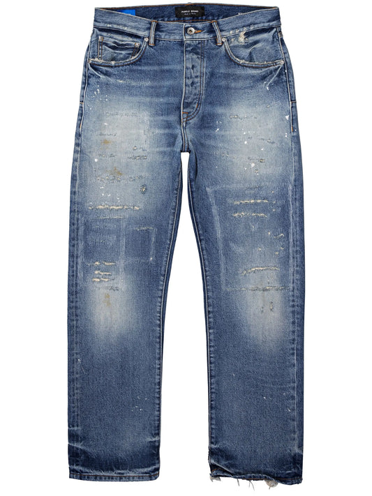 PURPLE BRAND Rigid Straight Leg Jeans