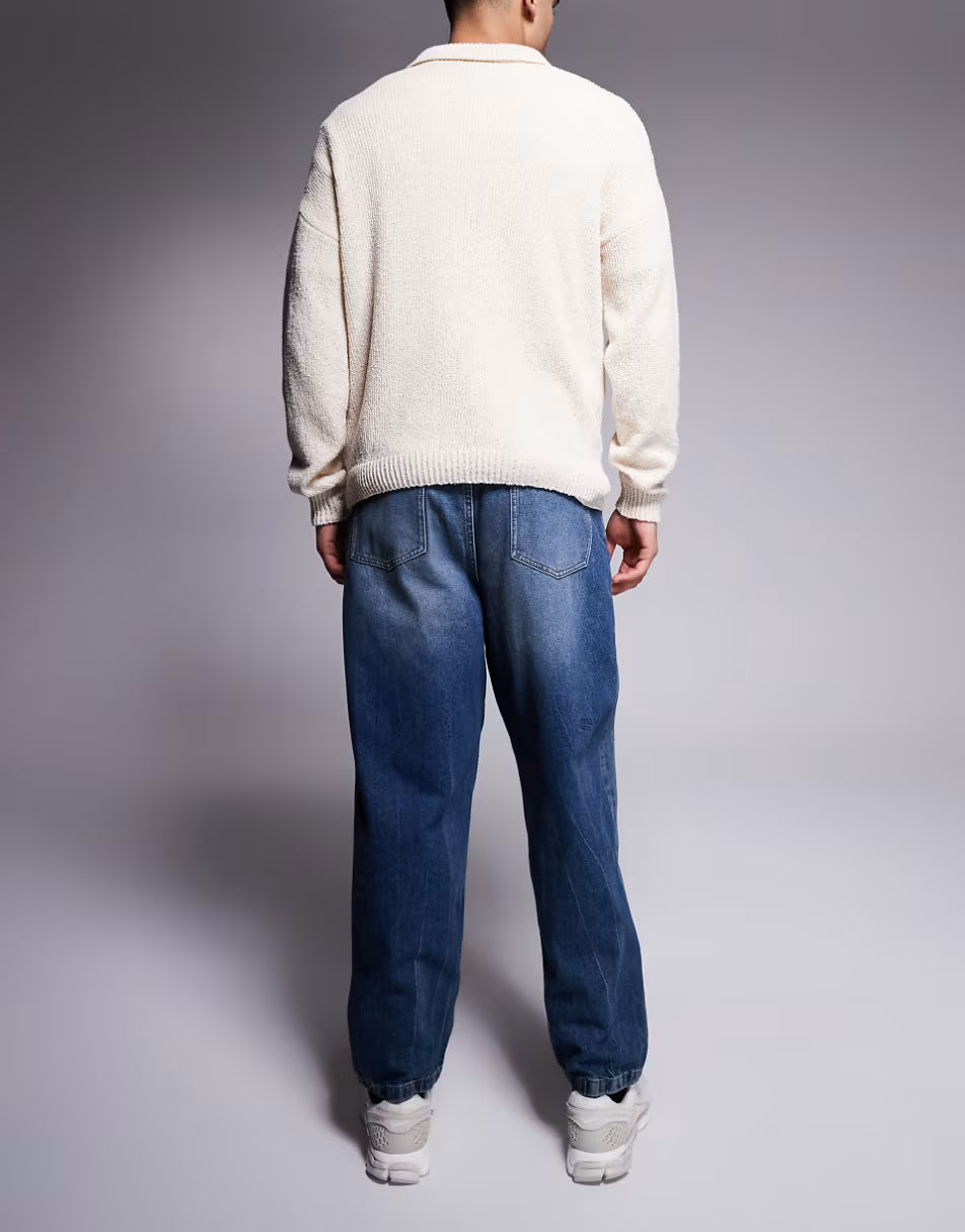 ASOS balloon fit jeans vintage tint