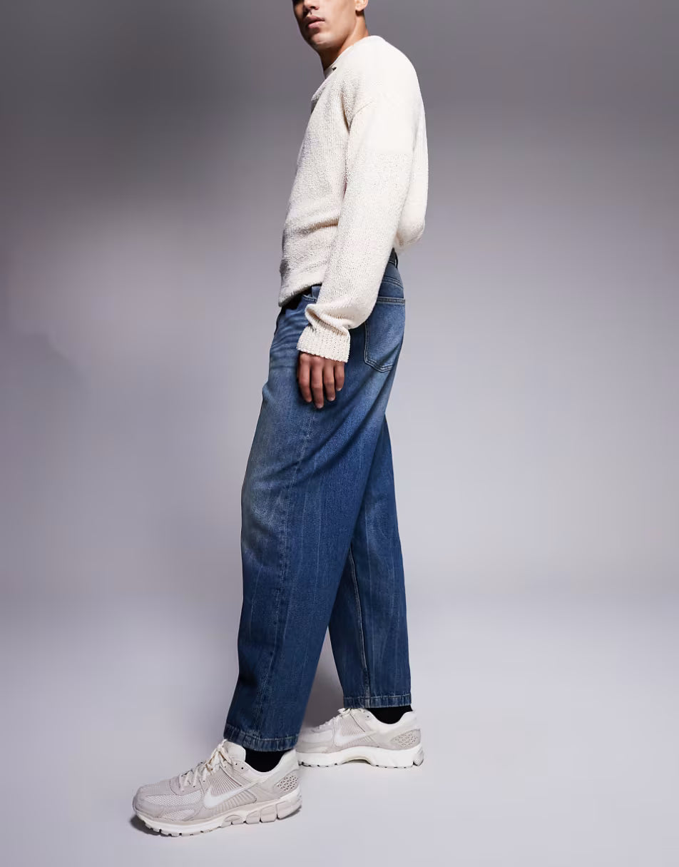 ASOS balloon fit jeans vintage tint