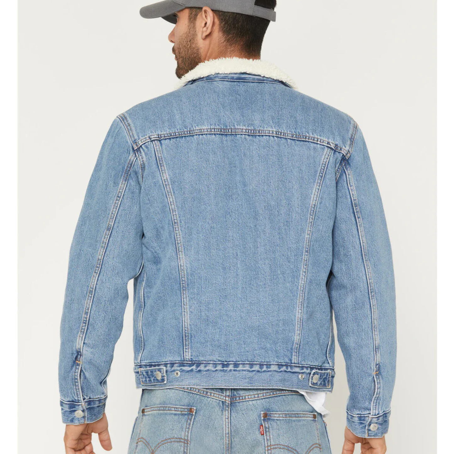 Levi's Men's Standard-Fit TYPE 3 SHERPA TRUCKER