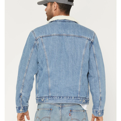 Levi's Men's Standard-Fit TYPE 3 SHERPA TRUCKER