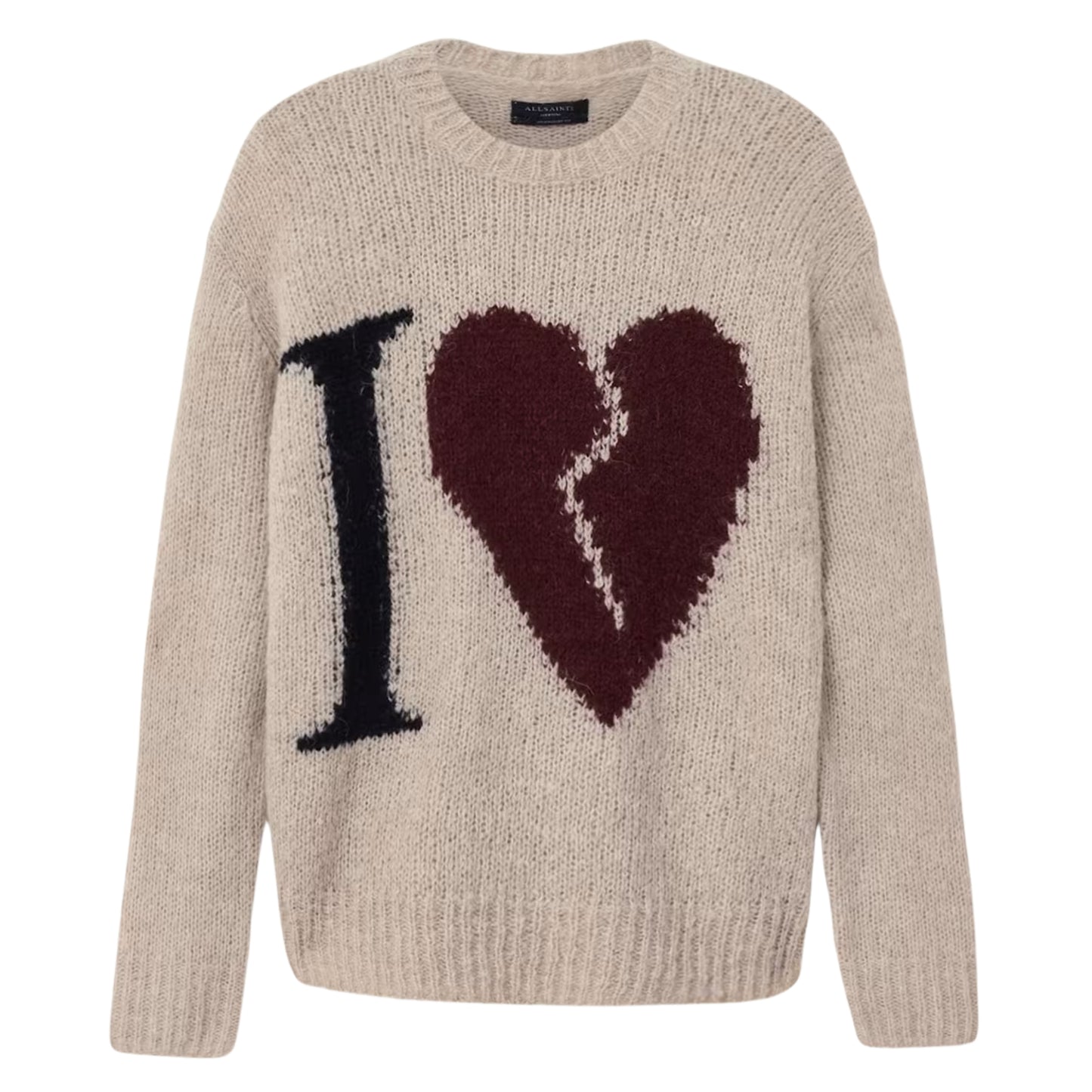 All Saints Swaeter Alpaca Wool "Lovers"