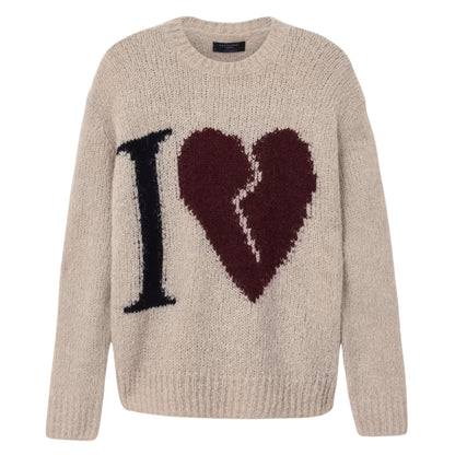 All Saints Swaeter Alpaca Wool "Lovers"