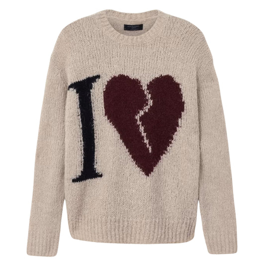 All Saints Swaeter Alpaca Wool "Lovers"