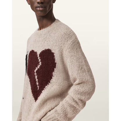 All Saints Swaeter Alpaca Wool "Lovers"
