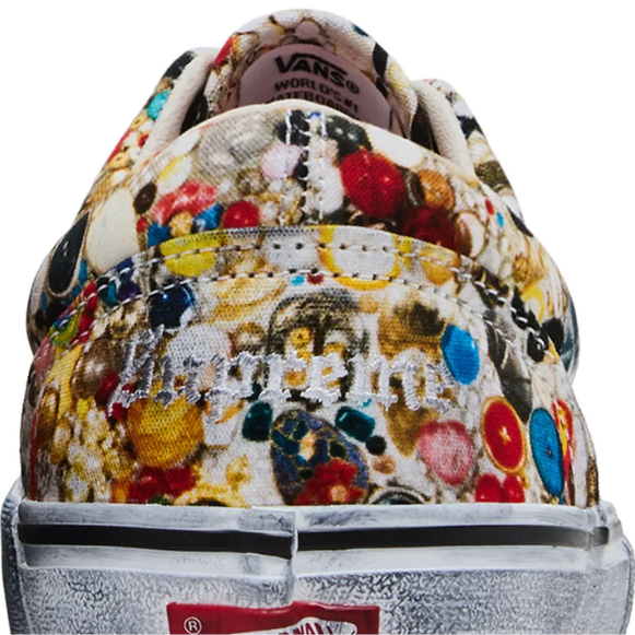 Supreme x Mike Kelley x Vans Era 'White'