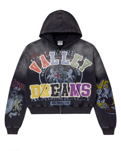 Vale Forever  BLASTED ZIP UP