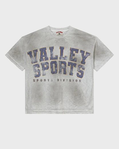 Valley Dreams  "Sports Division" Gym Grey Tee