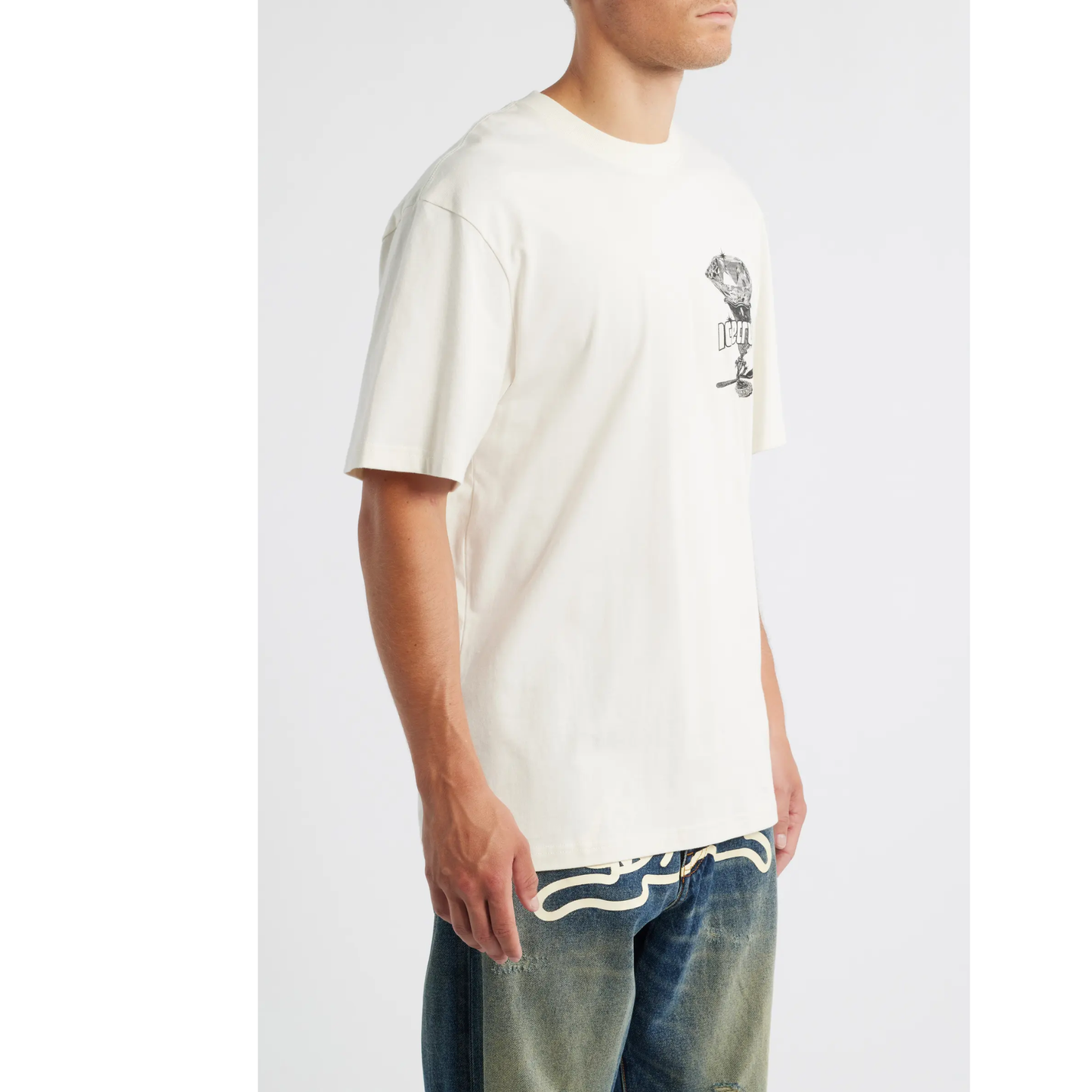 ICECREAM Spoon Oversize Graphic T-Shirt