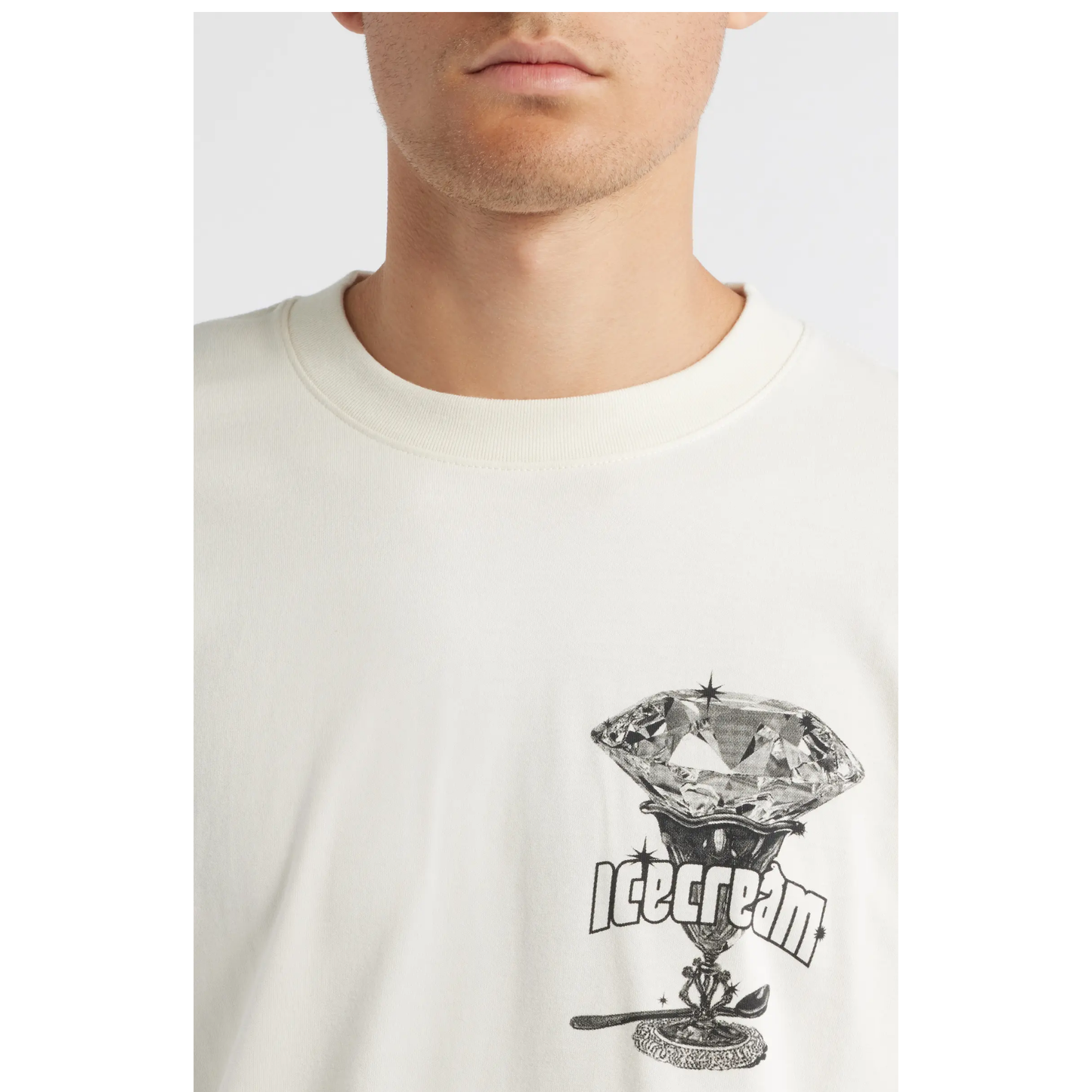 ICECREAM Spoon Oversize Graphic T-Shirt