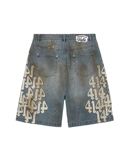 Valley Dreams White Charm Jorts