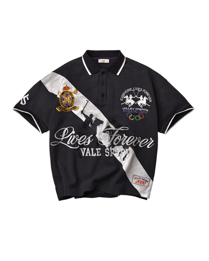 Valley Dreams Rock Rugby 'Black'