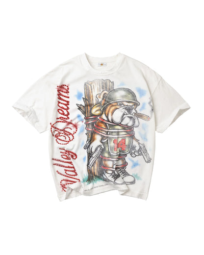Valley Dreams Dog Of War Tee White