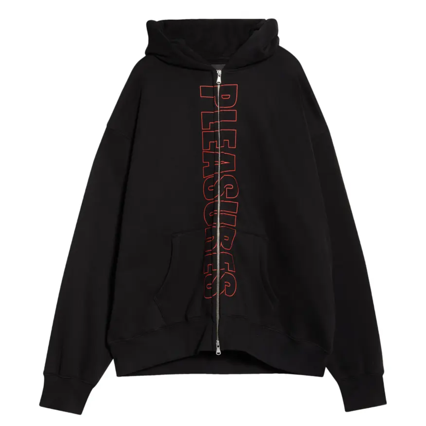 Pleasures Hooded sweater with zipper