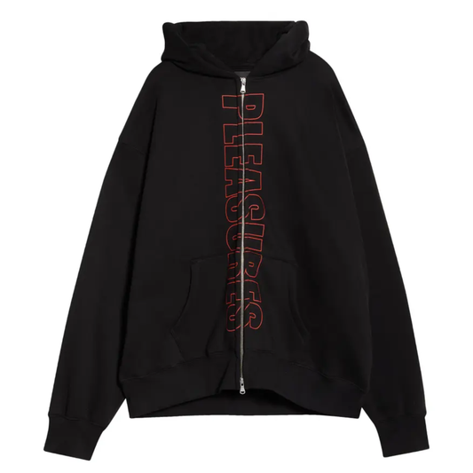 Pleasures Hooded sweater with zipper