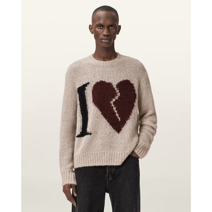 All Saints Swaeter Alpaca Wool "Lovers"