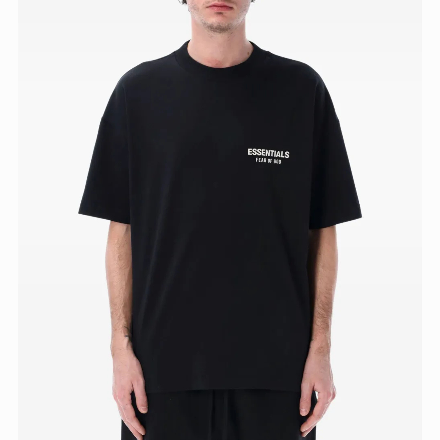 Fear of God Essentials Classic Fit T-Shirt 'Jet Black'