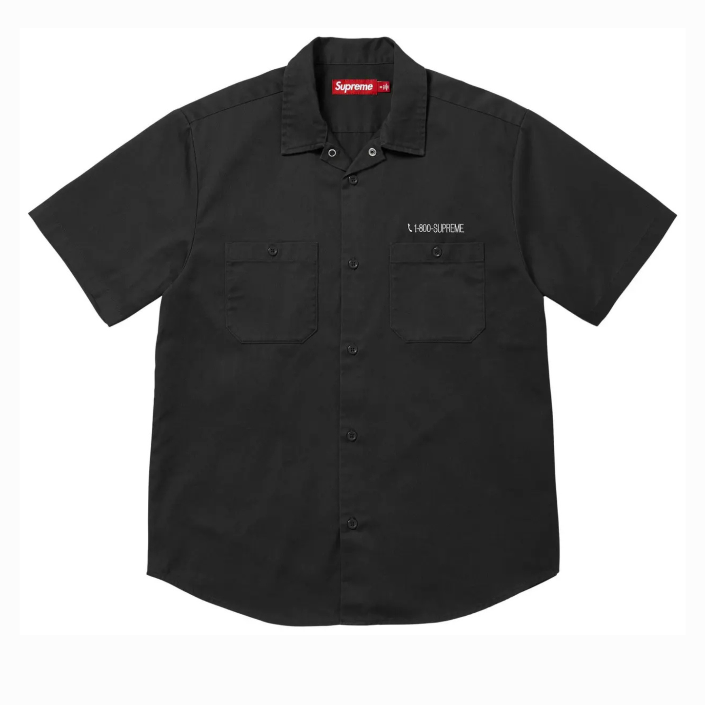 Supreme Aoi Cyborg Short-Sleeve Work Shirt 'Black'
