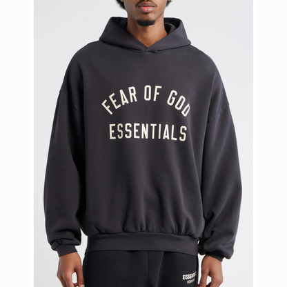 Fear of God Essentials '90s Fit Cotton Logo Hoodie