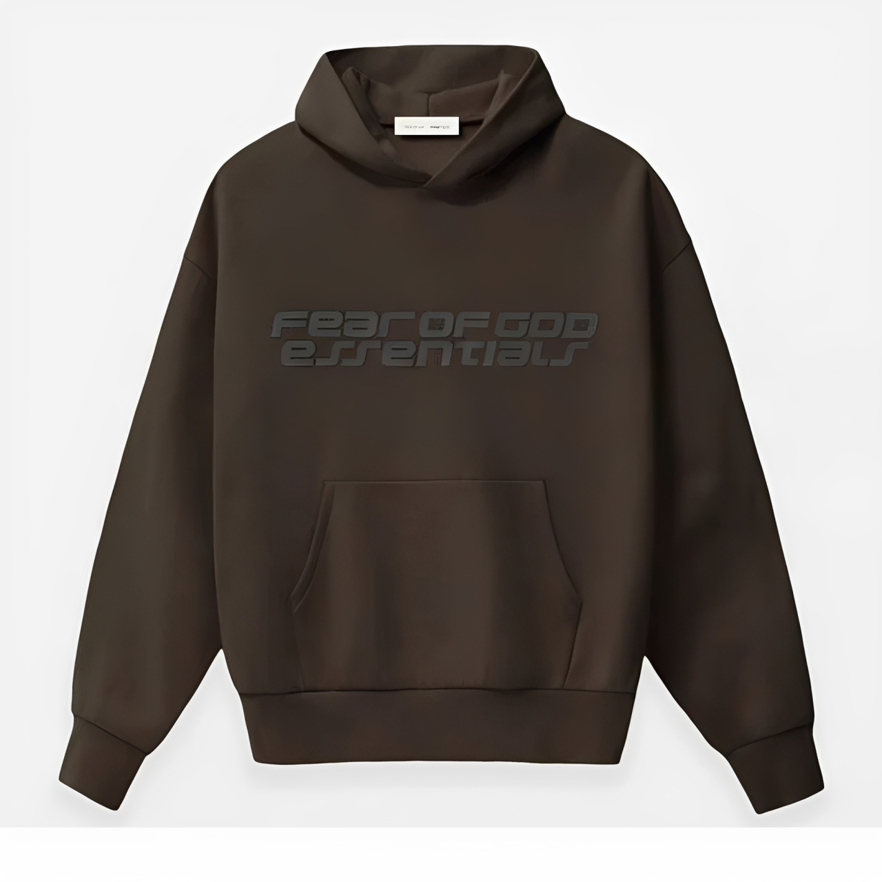 Fear of God ESSENTIALS Brown '90s Fleece Hoodie