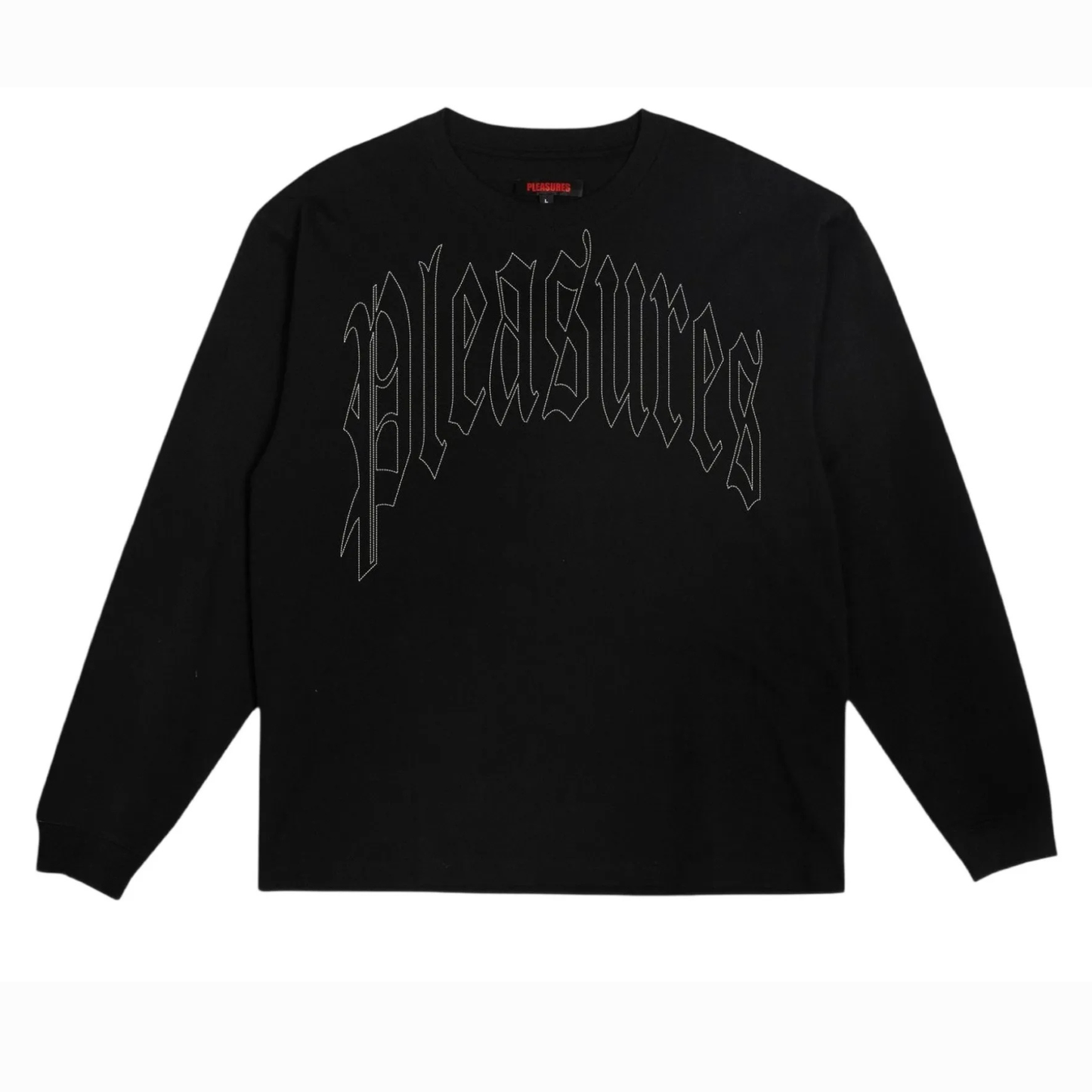 Pleasures twitch long sleeve t-shirt - black