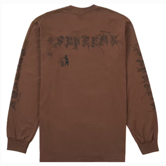 Supreme Wombat L/S Tee Brown