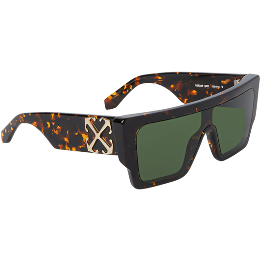 OFF-WHITE Marion Sunglasses Havana Green