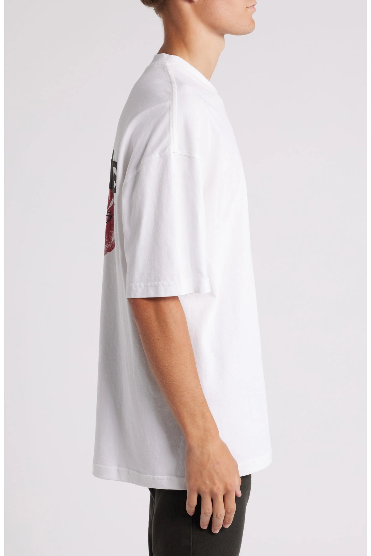All Saints ROZA  Print T-shirt  chalk white
