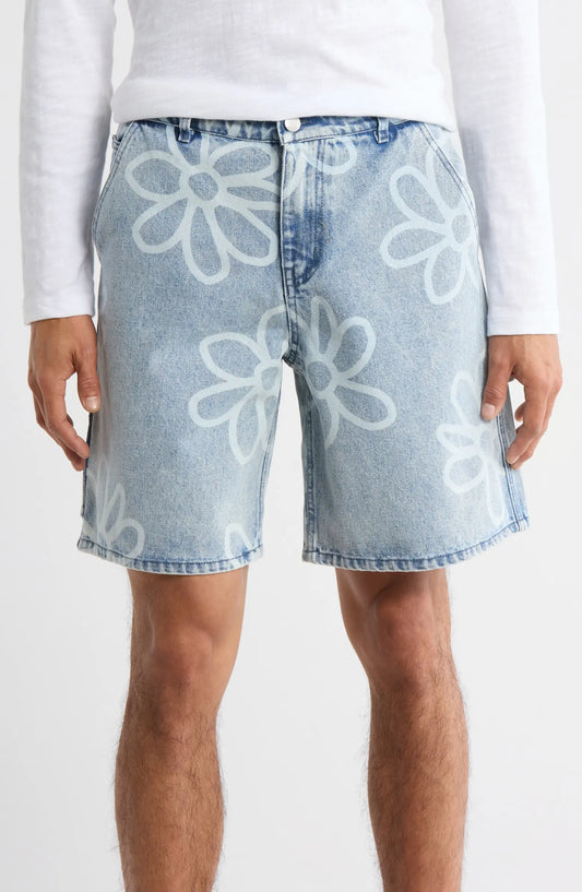 WESC Denim Bob Carpenter Baggy Shorts