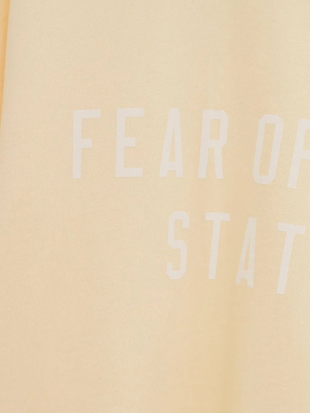 FEAR OF GOD ESSENTIALS  playera con logo estampado (OVERSIZED)