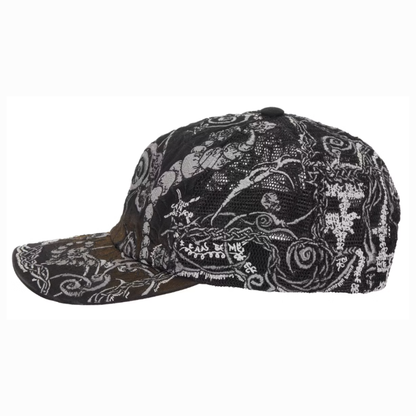 Supreme Wombat Embroidered Mesh Back 6-Panel 'Black'