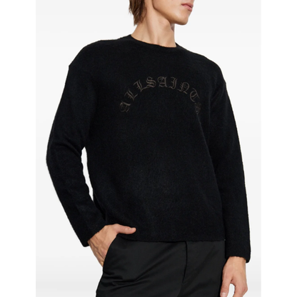 AllSaints suéter con bordado Curva