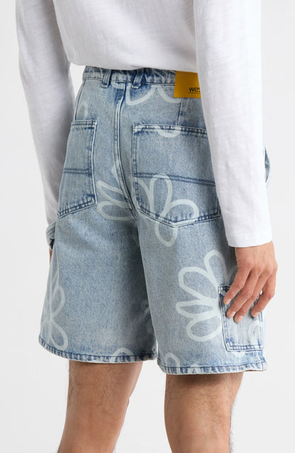 WESC Denim Bob Carpenter Baggy Shorts