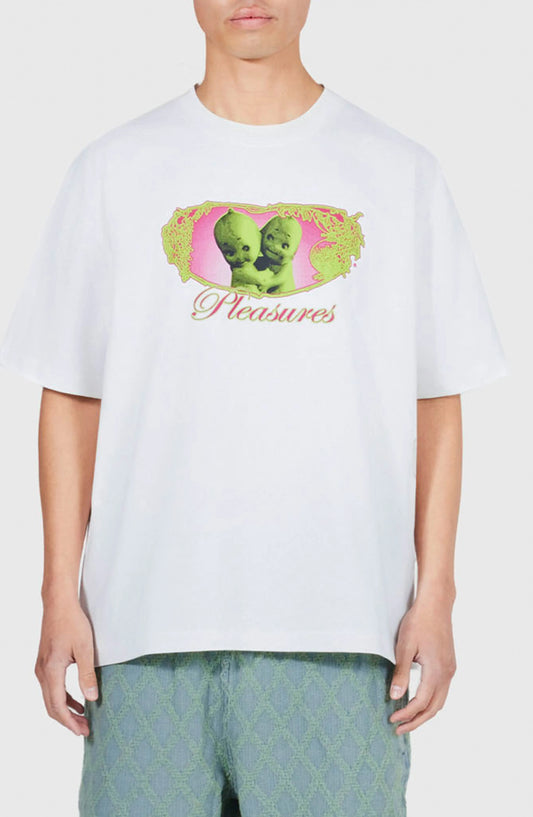 PLEASURES  Heavyweight Graphic Baby Aliens T-Shirt