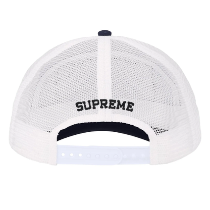 Supreme Western Embroidered Mesh Back 5-Panel Navy