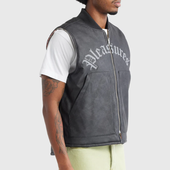 PLEASURES CHALECO REVERSIBLE VEST