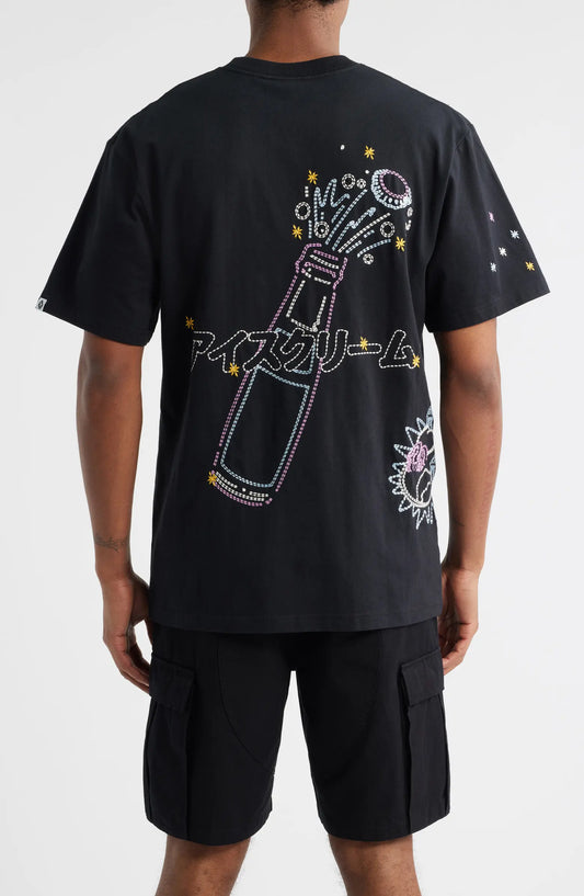 ICECREAM The Palms Embroidered Oversize T-Shirt