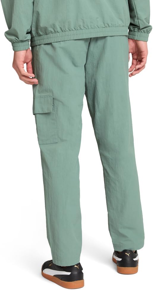 Puma Essentials Cargo Pants in Classic Green