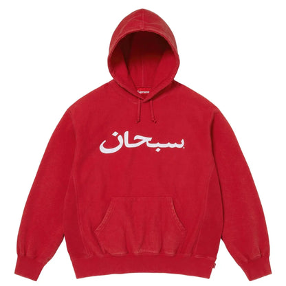 Supreme Arabic Logo Hooded Sweatshirt 'Red'