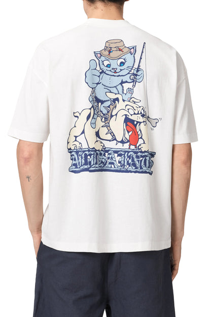 All Saints Catfish Graphic T-Shirt
