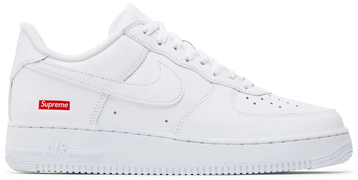 Supreme x Nike Air Force 1 Low 'Box Logo - White'