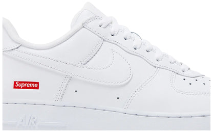 Supreme x Nike Air Force 1 Low 'Box Logo - White'