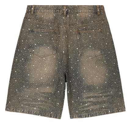 VALLEY DREAMS Rainstorm Jorts 'Mid Wash'