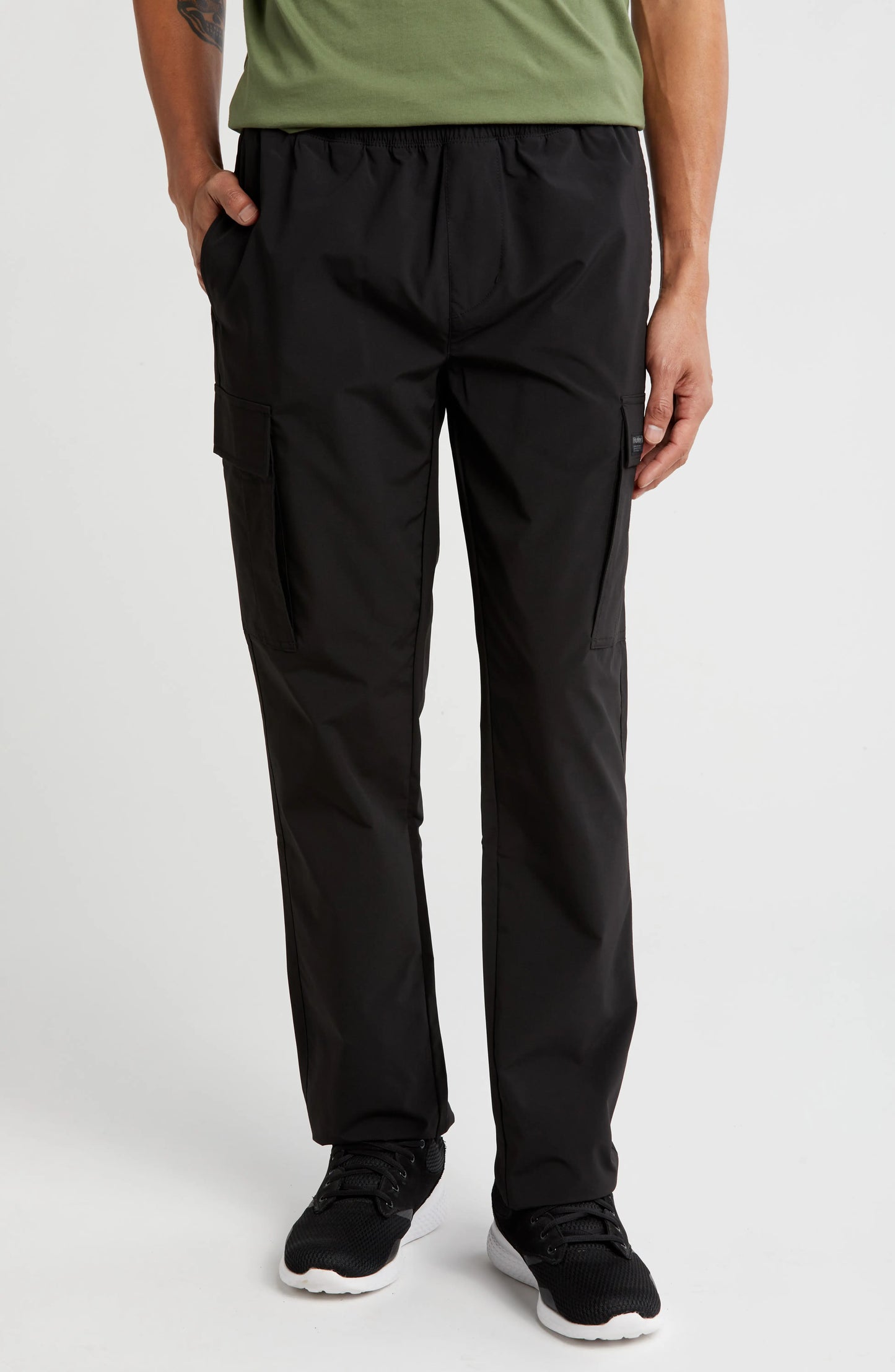Hurley Straight Cargo Pants in Black