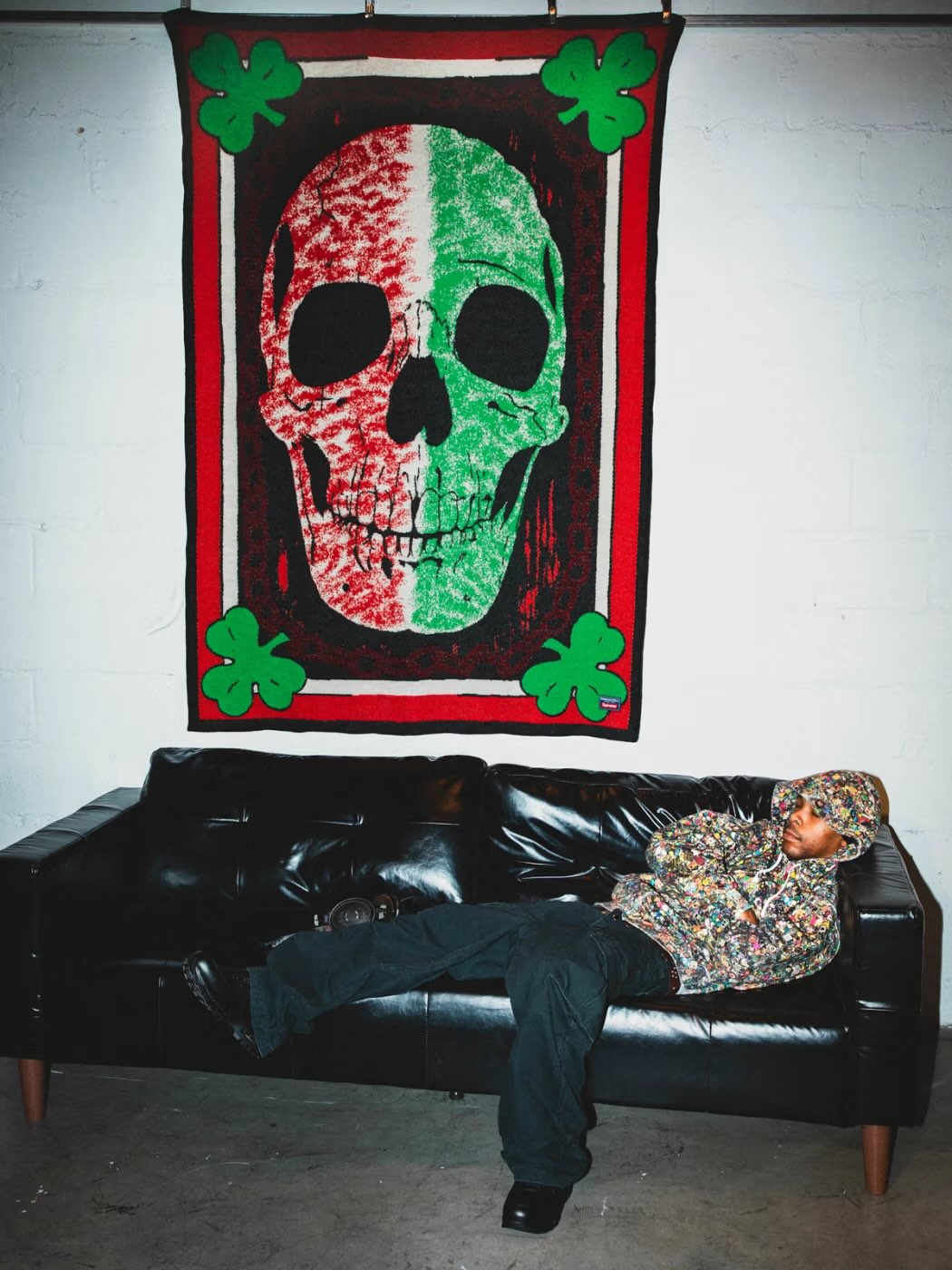 Supreme x Mike Kelley Zip Up Hooded Sweatshirt 'Multicolor'
