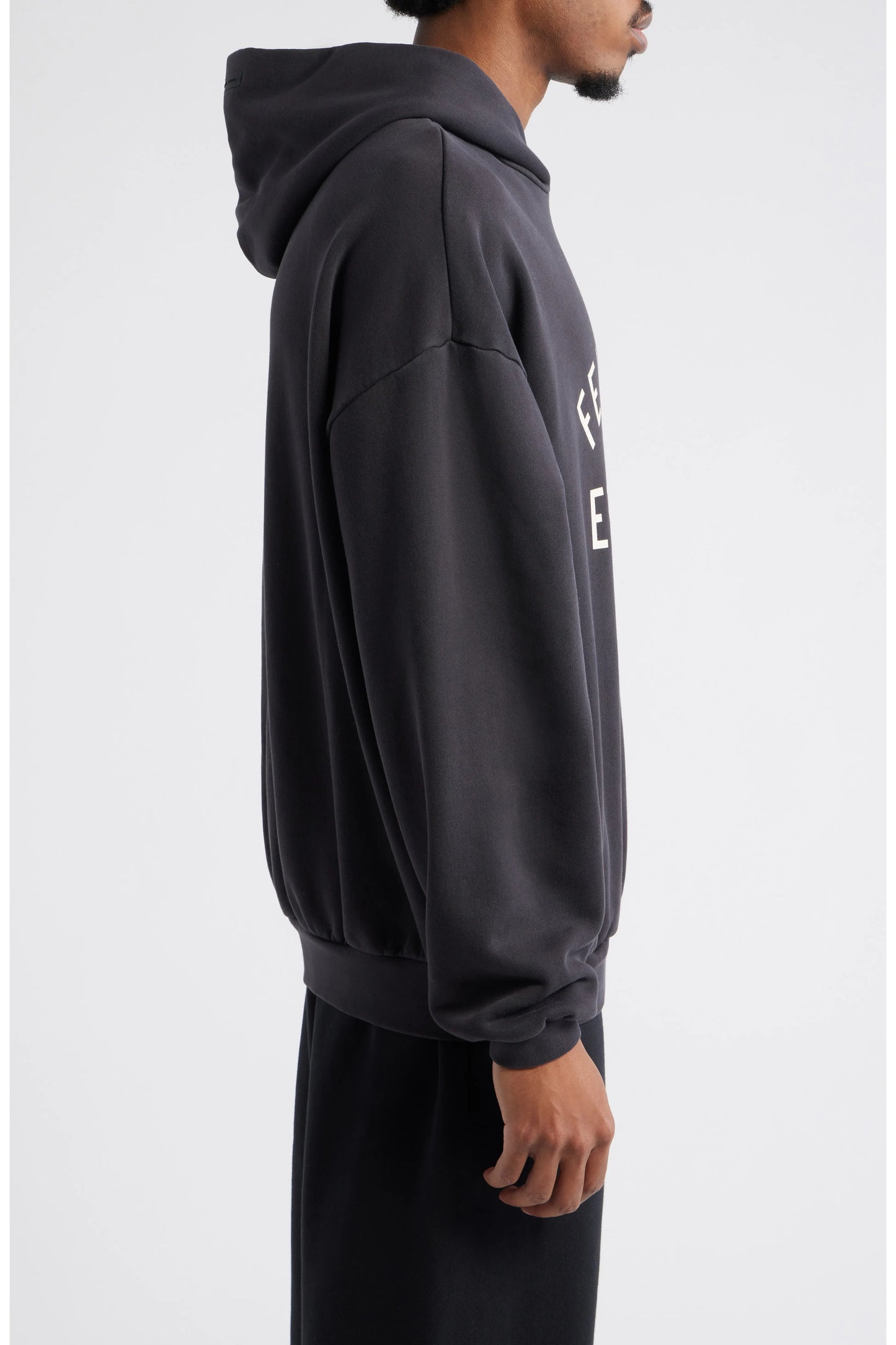 Fear of God Essentials '90s Fit Cotton Logo Hoodie