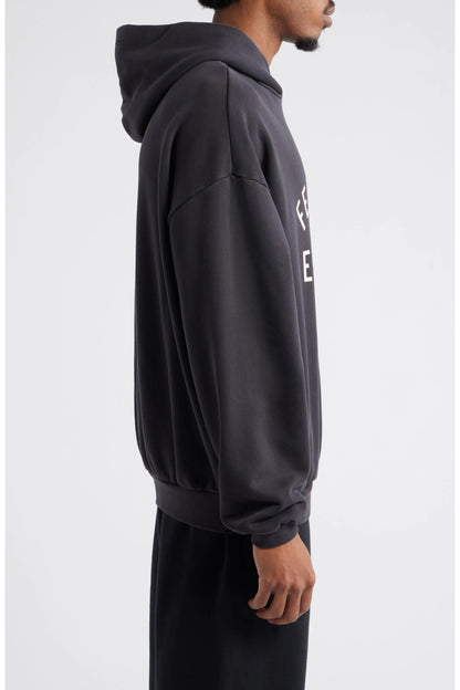 Fear of God Essentials '90s Fit Cotton Logo Hoodie