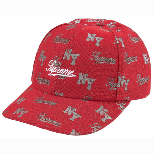 Supreme Monogram 6-Panel 'Red'